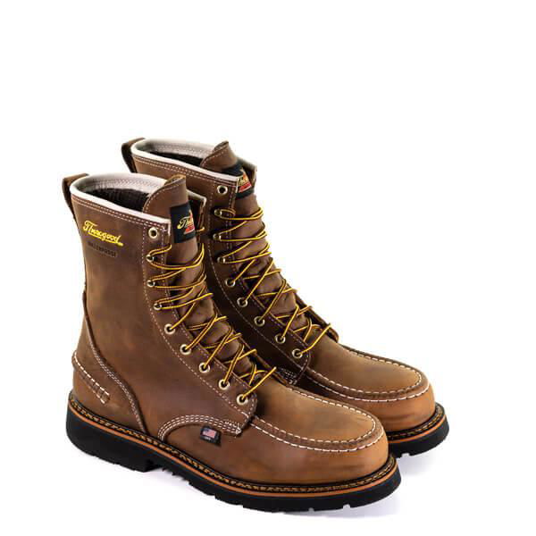 1957 Series - Waterproof - 8" Crazyhorse Moc Toe - MAXwear90 (Steel Toe) - Purpose-Built / Home of the Trades - -