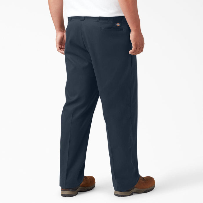 Dark navy Dickies 874 FLEX twill work pant, second big and tall fit product view