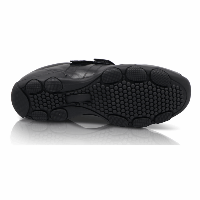 Ambrose Leather Trainers - Black