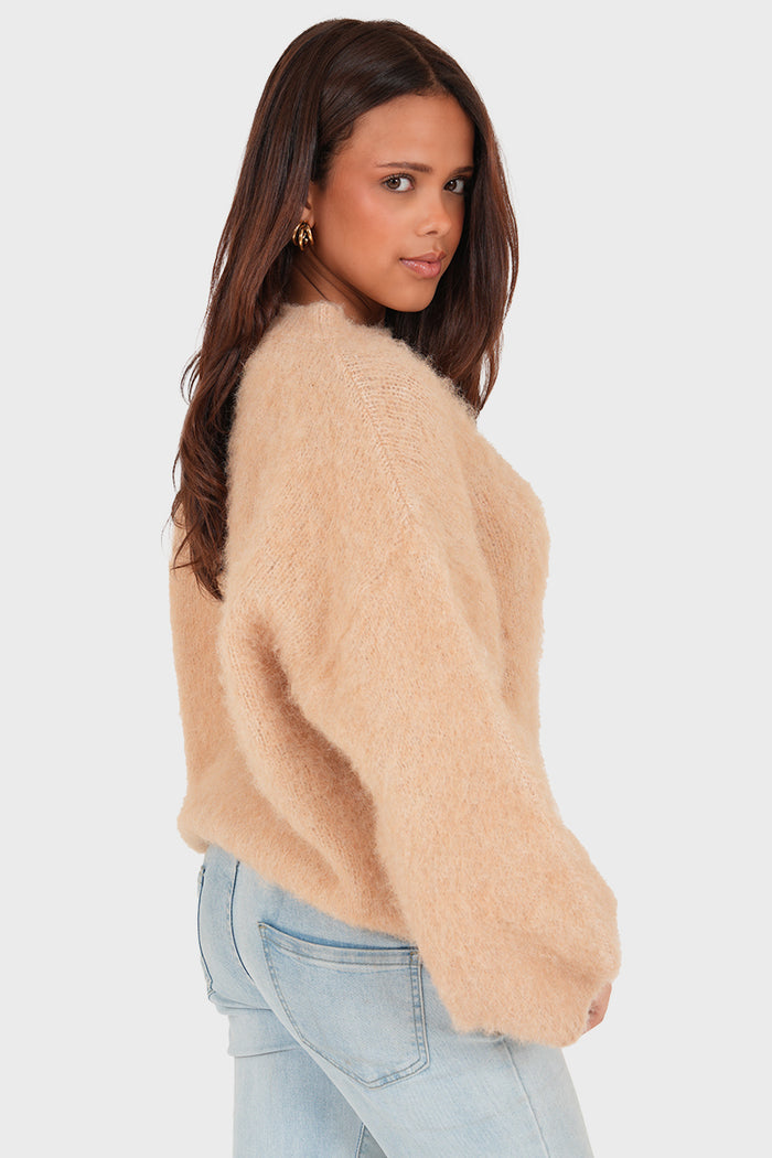 "Ame" sweater beige