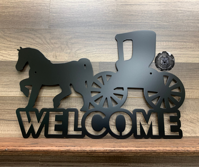 Amish Horse and Buggy Welcome