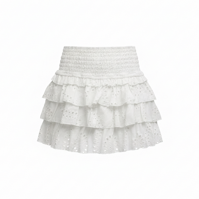 "Amora" skirt white