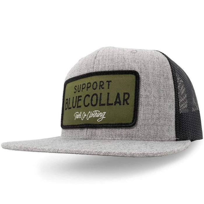 Troll Co. Barricade snapback hat in military green