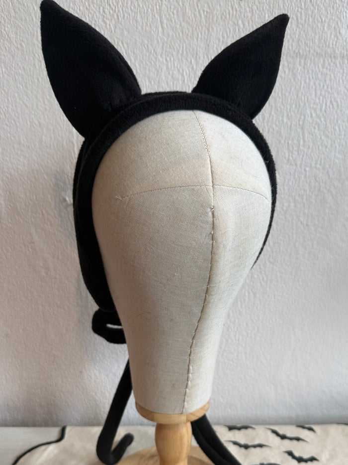 Bat ear hat headband
