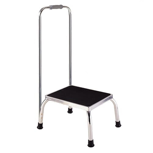 Bath Step Stool with Handrail