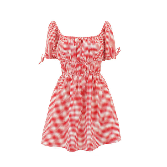"Berry" dress red