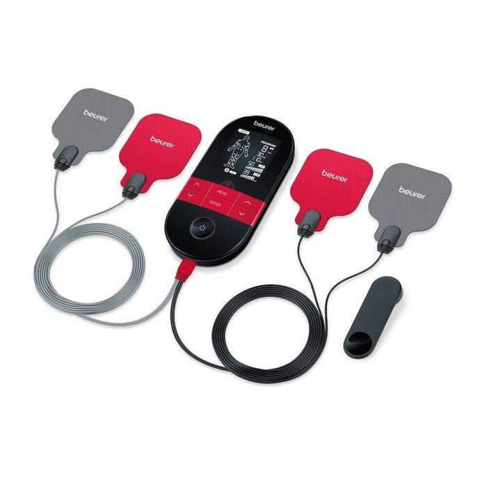 Close-up of a feature of Beurer EM 59 Digital TENS EMS Device With Heat.