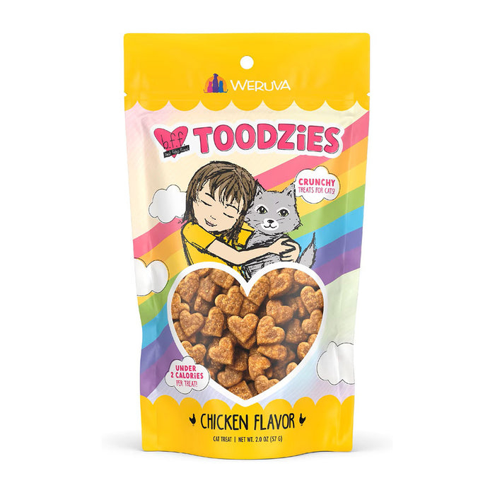 B.F.F. Toodzies Chicken Crunchy Cat Treats 2oz