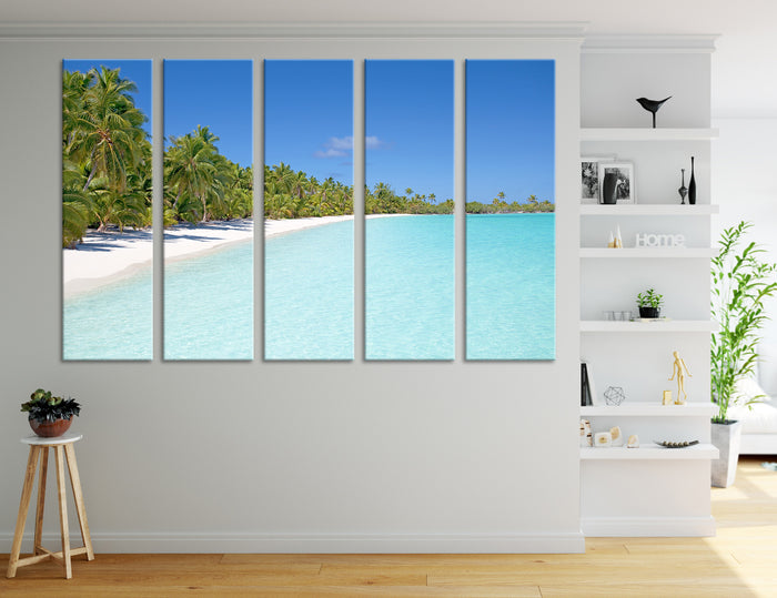 Blue Lagoon Canvas Print #7171