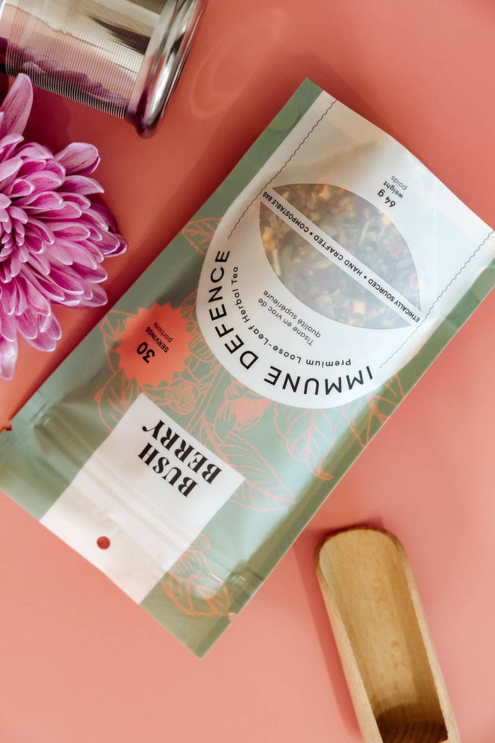 BLUSH BERRY Organic Immune Defence Loose Leaf Tea