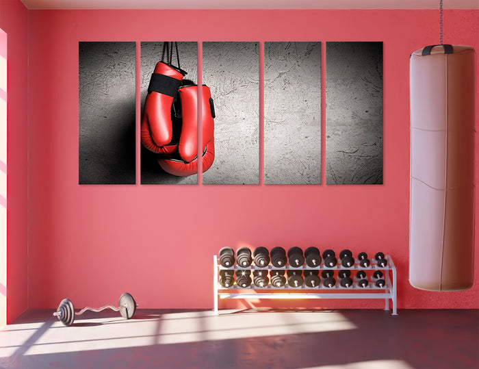Boxing Motivation Canvas Print #4021