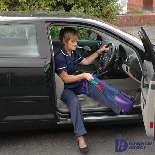 Diagram or packaging of Car Assist Pack highlighting dimensions or features.