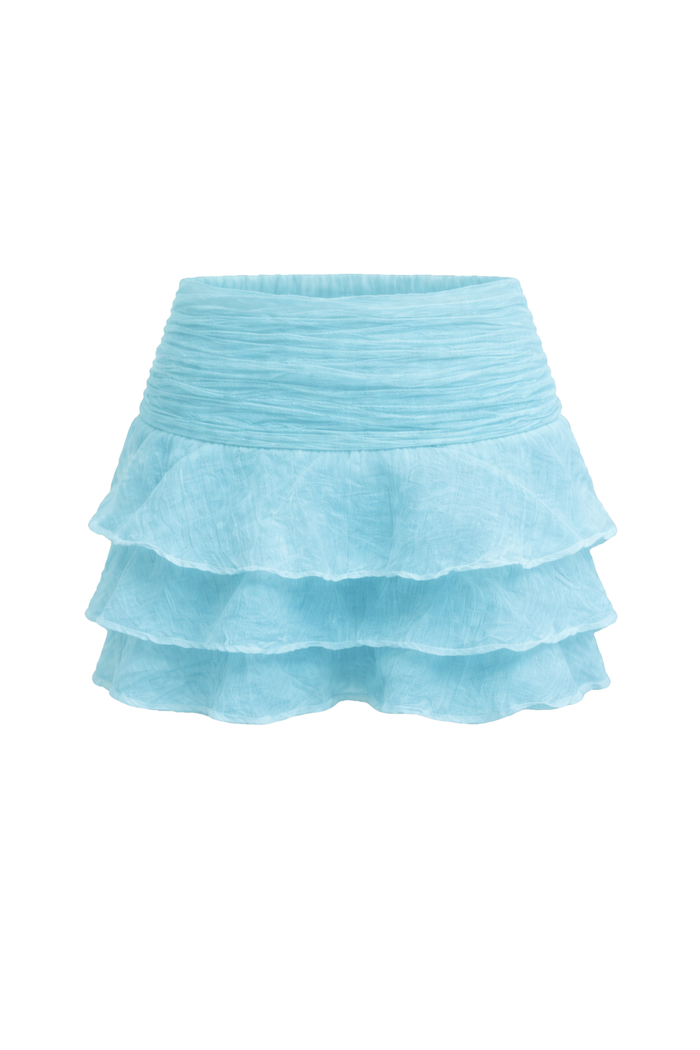 "Carmen” skirt sky