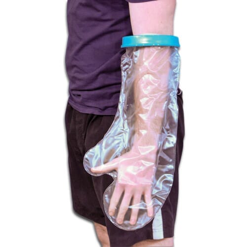 Image of Cast and Bandage Protector on a plain background.