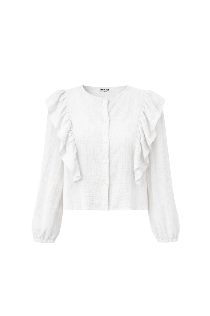 "Caya" blouse white