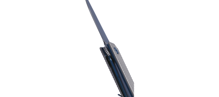 CEO Microflipper Drop Point- Silver