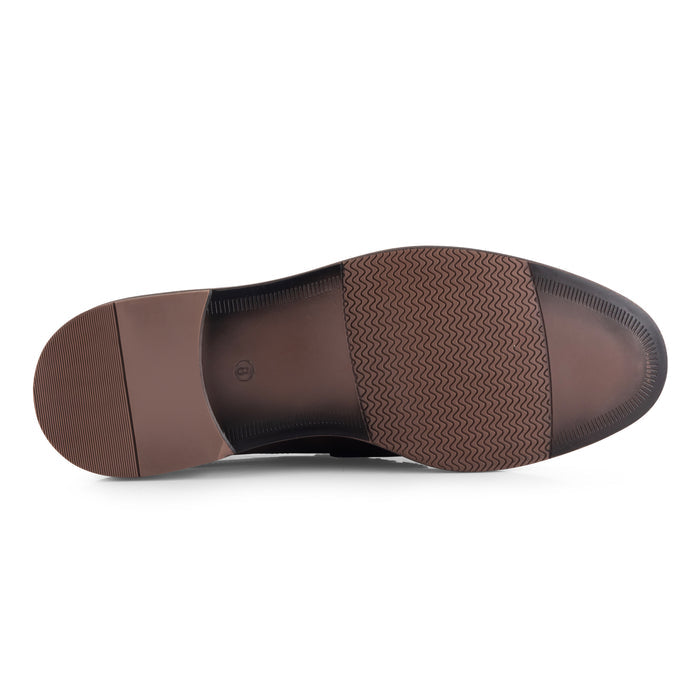 Charleston Leather Tassel Loafers - Brown