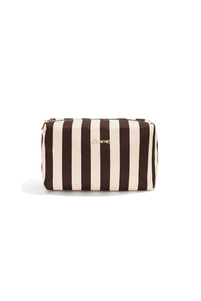 "Classic stripe" beauty bag