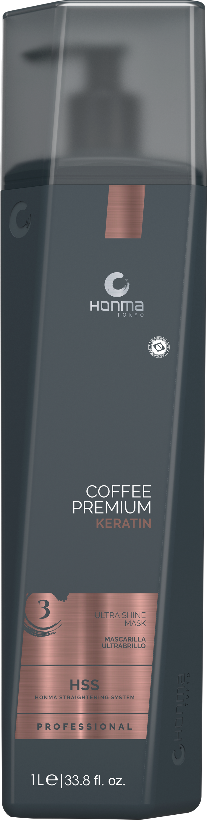 COFFEE PREMIUM KERATIN MASCARILLA ULTRABRILLO - PROFESSIONAL