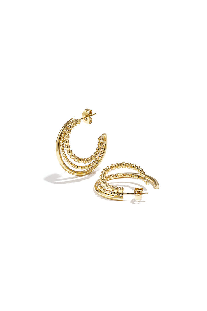 "Connected" earrings