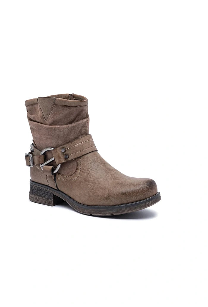 "Country" boots taupe