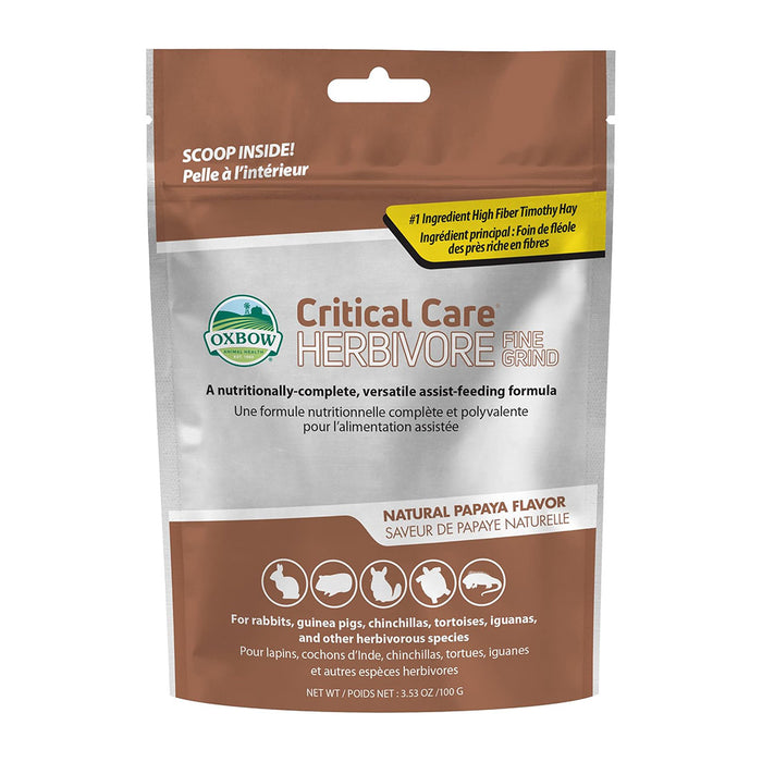Critical Care Herbivore Fine Grind Papaya 3.53oz