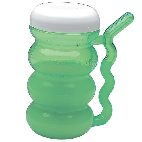 Image of Cup with Built-in Straw on a plain background.