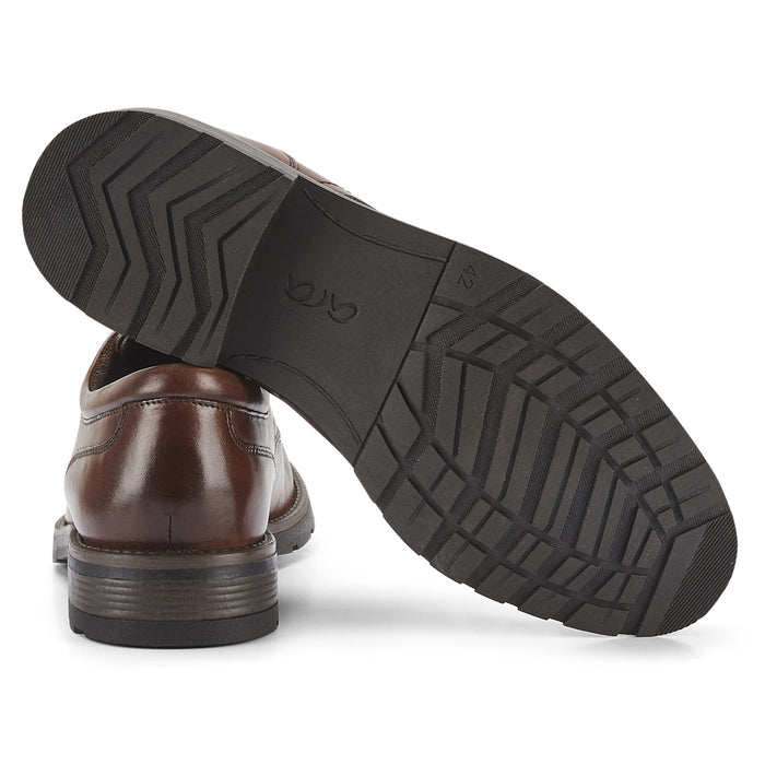 Dalston Leather Derby Shoes - Brown