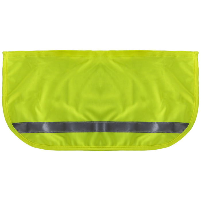 Lift Safety DAX full brim sunshade showing the extended neck shade coverage