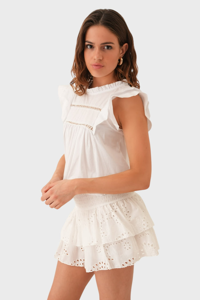 "Daydream" skirt white