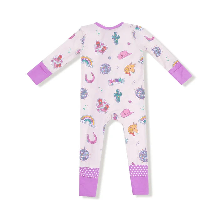 Disco Cowgirl | 2 Way Zipper Romper