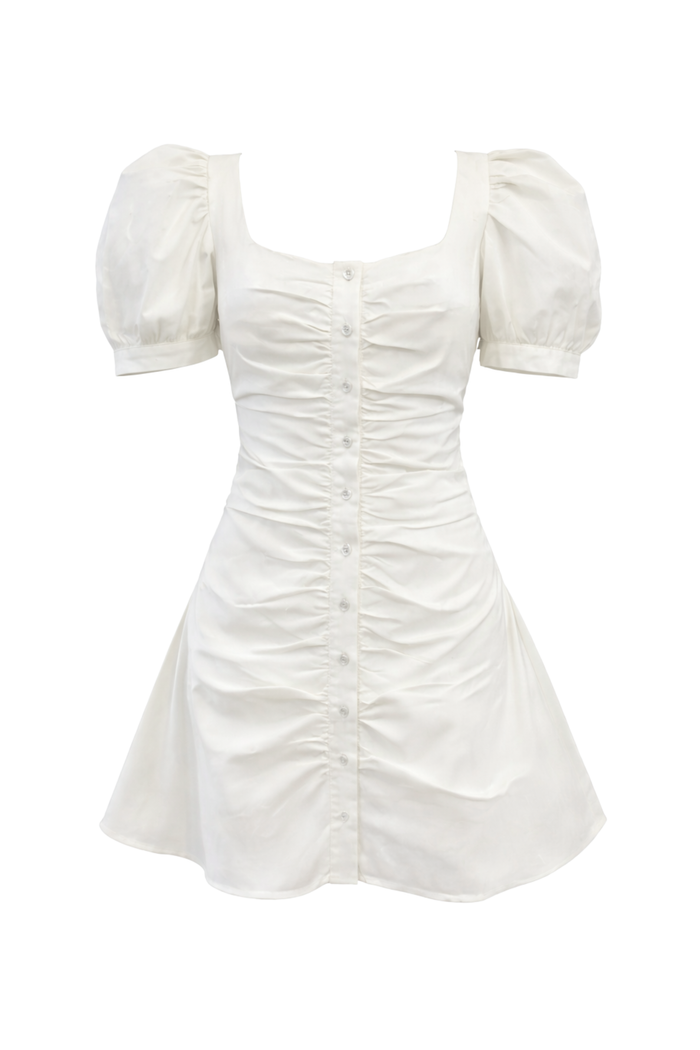“Ellie” dress white