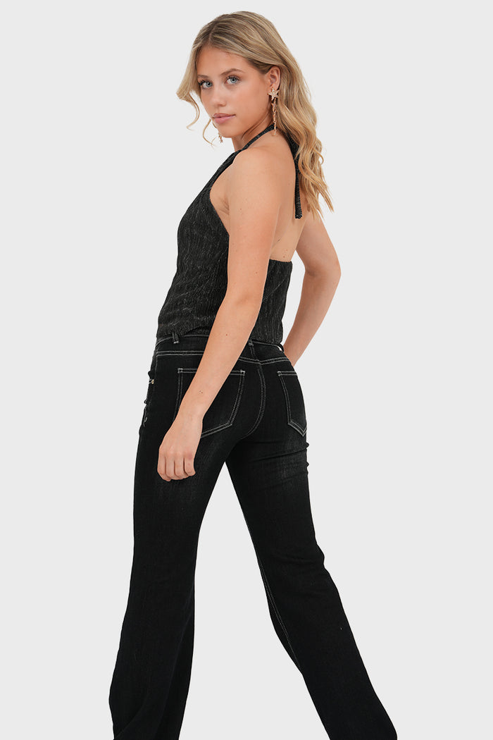"Ember" jeans black