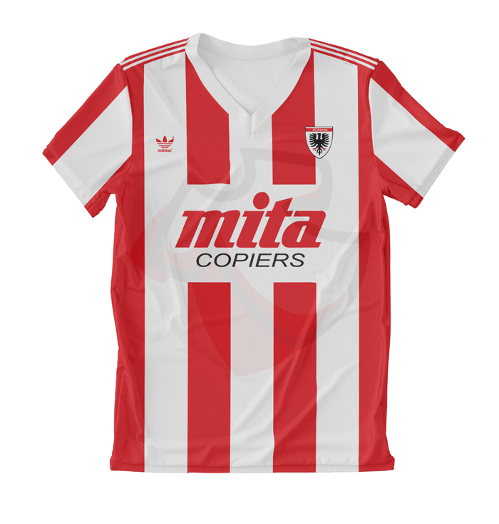 FC Aarau Shirt 1990-1991 Away - Retro Jerseys, FC Aarau Trikot, FC Aarau Retro