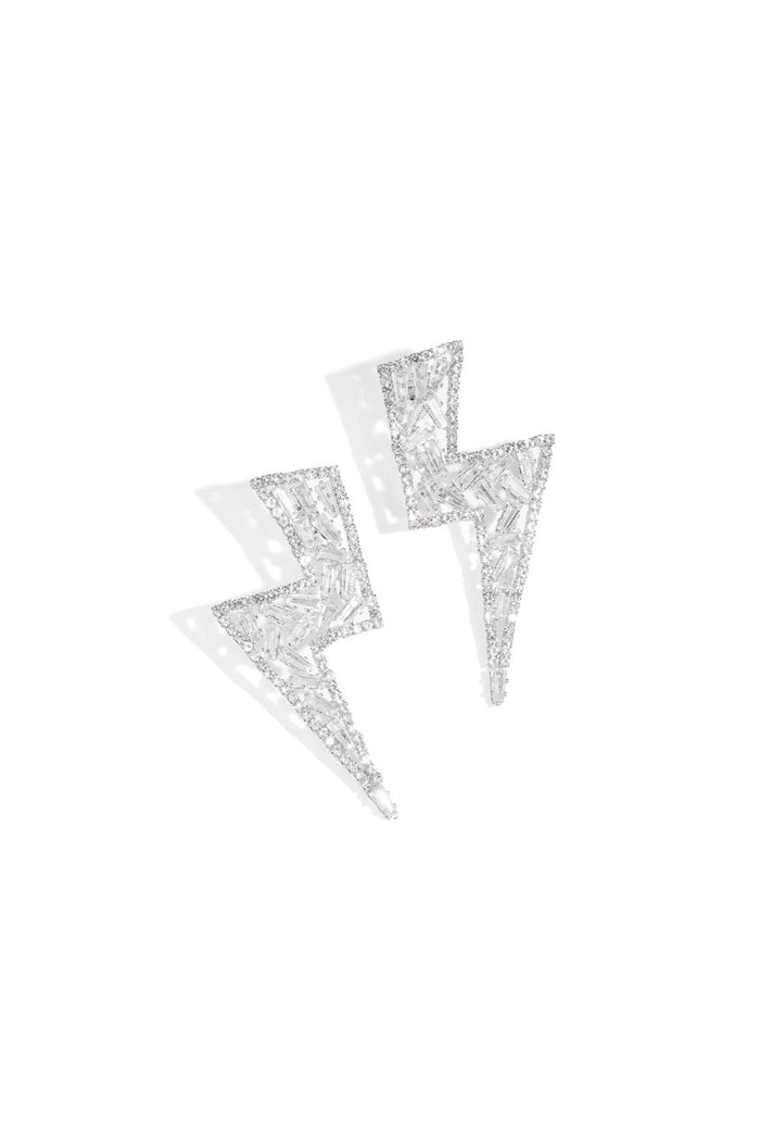 "Flash" earrings silver