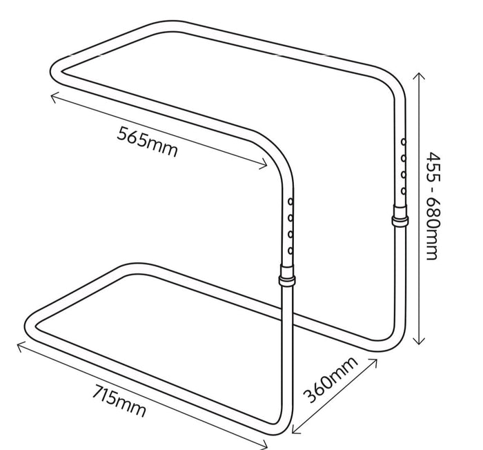 Flexi Height Adjustable Bed Cradle