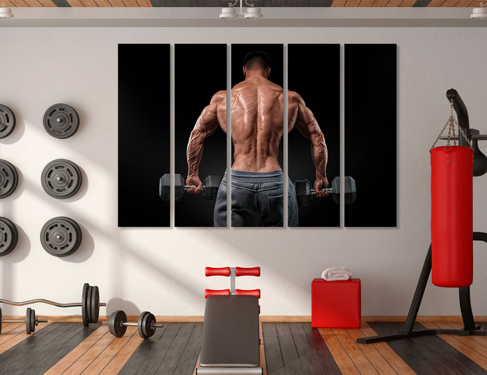Gym Canvas Print #4020