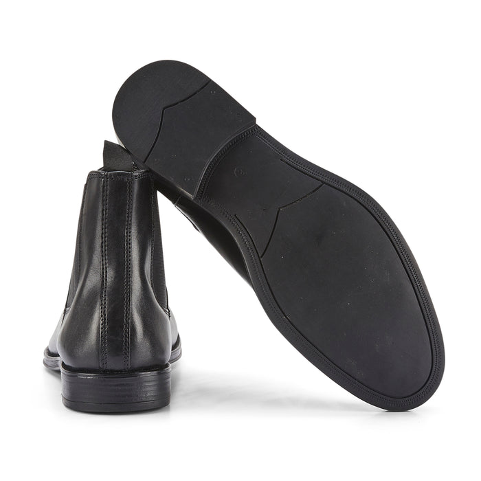Hounslow Leather Chelsea Boots - Black