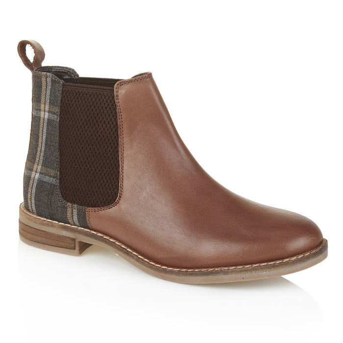 Jenny Leather Chelsea Boots - Brown
