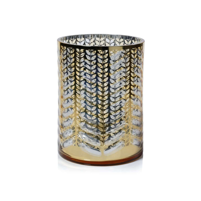 Laser Etched Metallic Hurricane - Gold - Hurricane by Carlyle Avenue