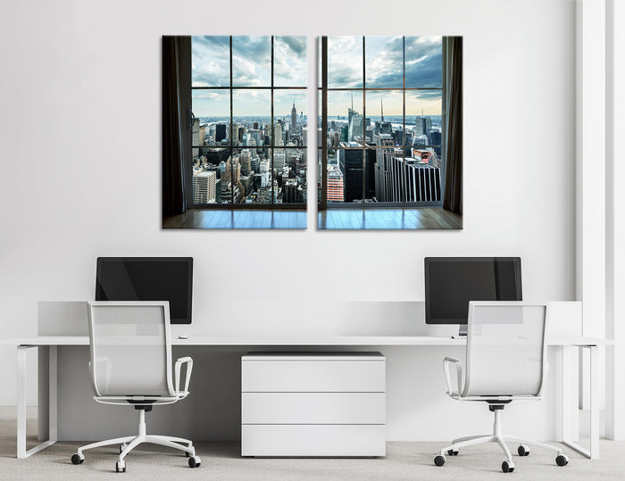 Manhattan Canvas Print #9173