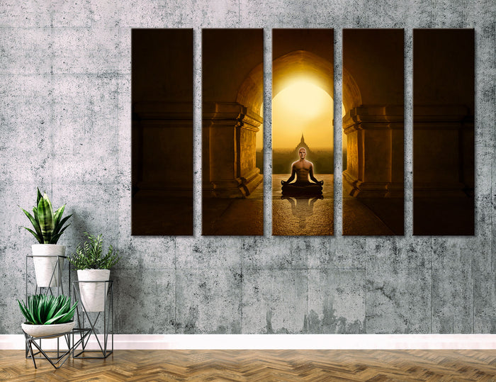 Meditation Canvas Print #9104