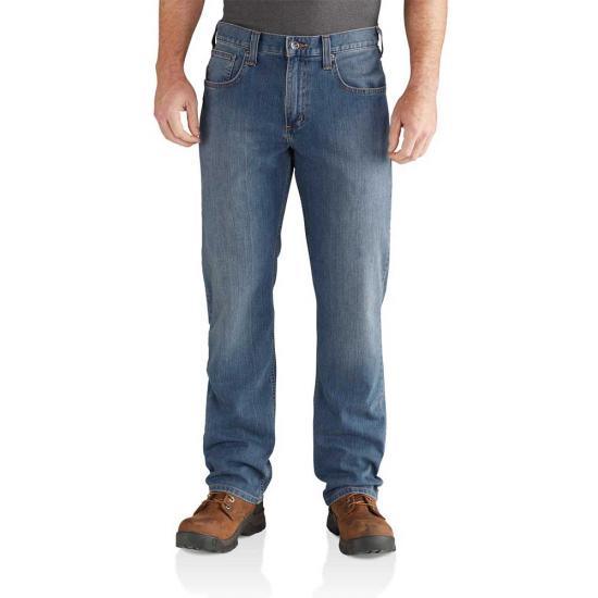 Carhartt Rugged Flex relaxed straight leg work jean in coldwater, alternate product view