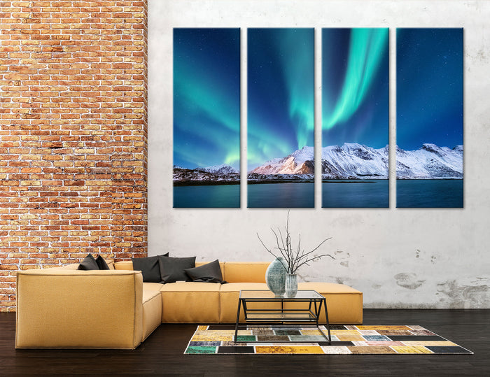 Merry Dancers Canvas Print #7529