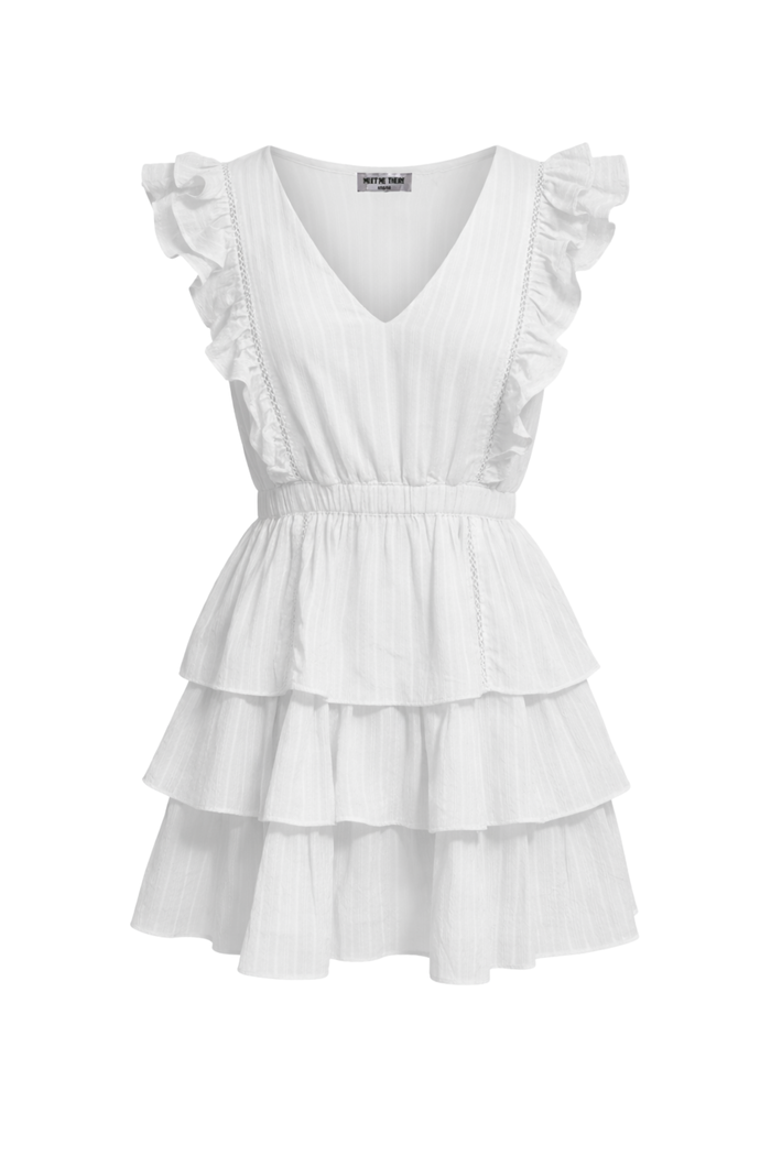 "Mia" dress white