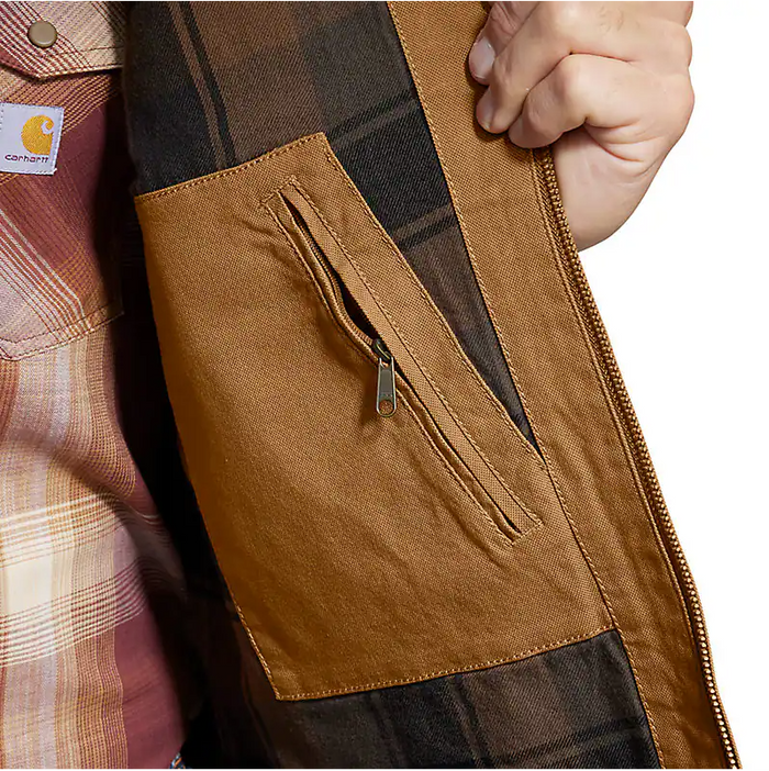 Montana Relaxed Fit Duck Vest, Carhartt Brown