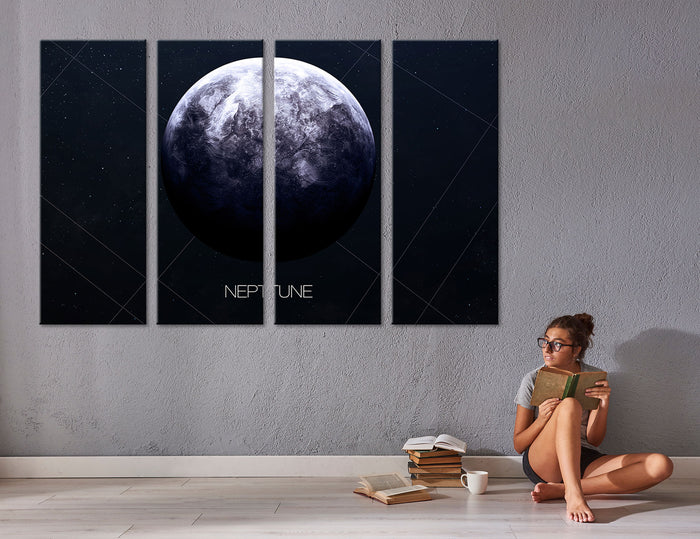 Neptune Art Canvas Print #6031