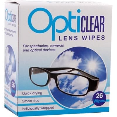 Opticlear Lens Wipes