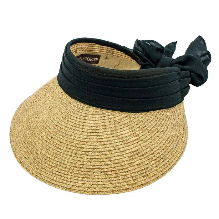 Peter Grimm Lido - Straw Visor Hat - Hatcountry