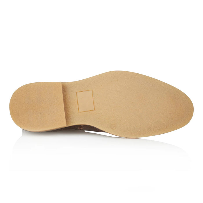 Pimlico Suede Leather Chelsea Boots - Brown